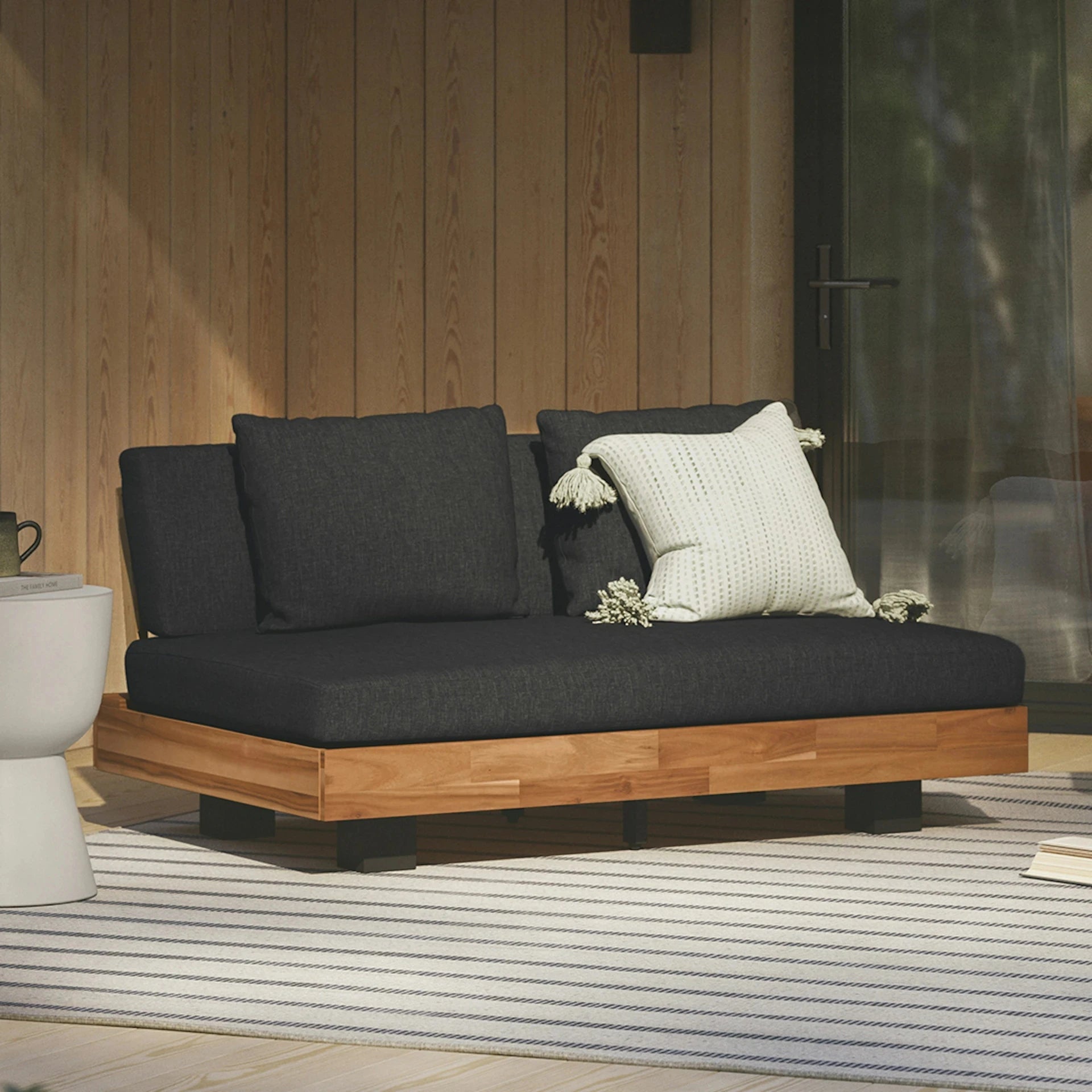 ASOKA – Two Seater Low Height Sofa
