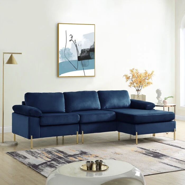 TROUTT – Three Seater L shape sofa