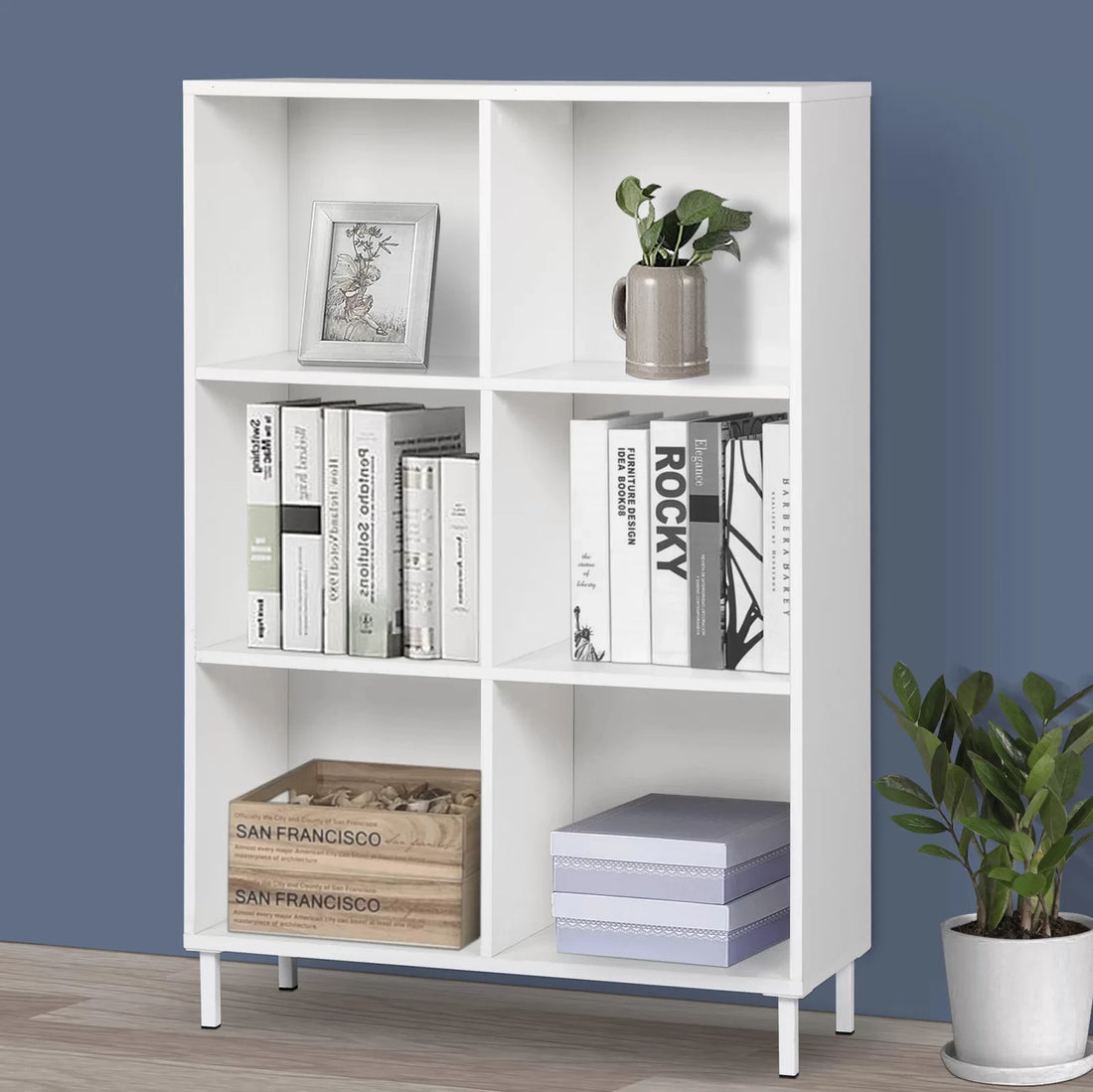 SIXER – Six Compartment Kids Bookshelf