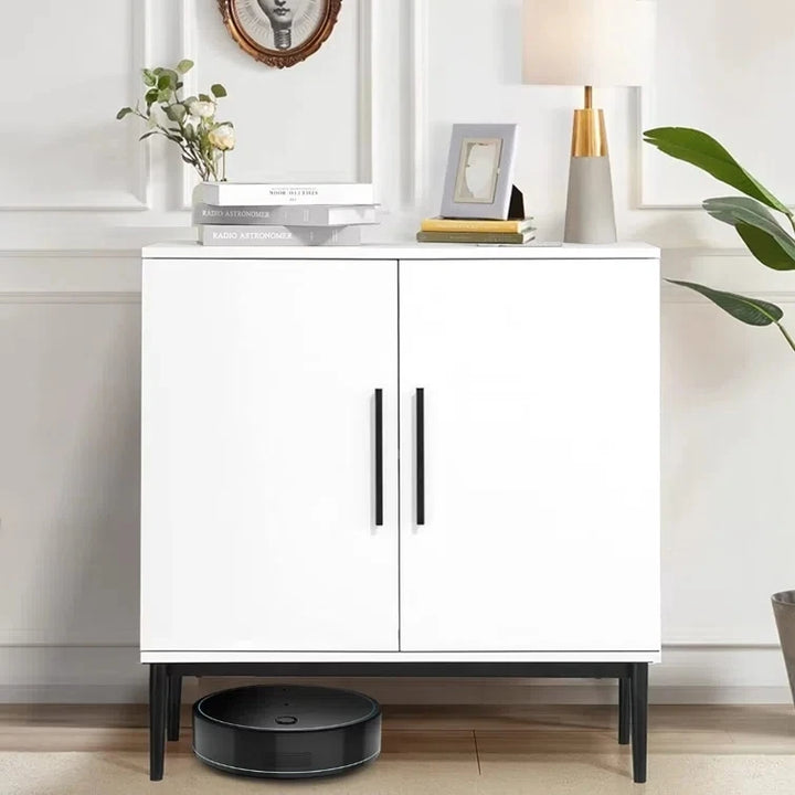 ARTIS – Two Door Storage Cabinet White