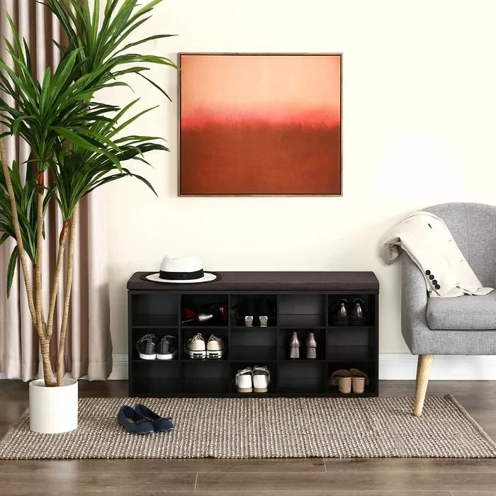 KRISTEN – Fifteen Pair Shoe Storage Rack