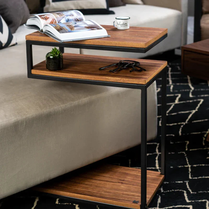 S Shaped Corner Side Table - Modern & Stylish