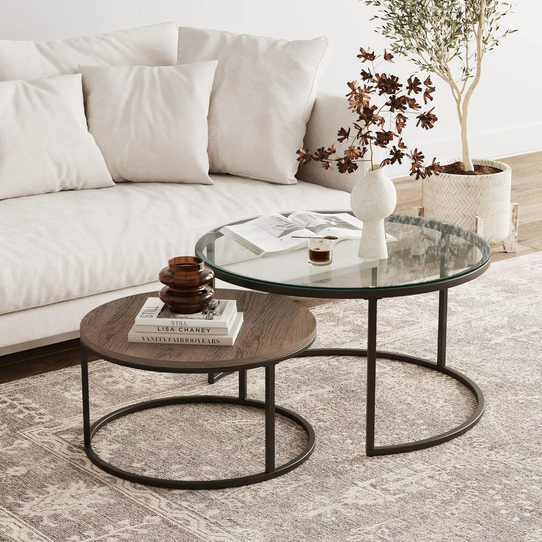 EVAJ – Two Piece Nesting Tables