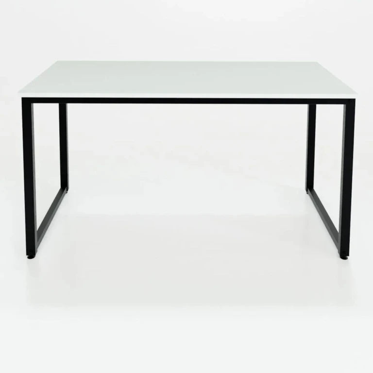 ORBIX – Minimalist Writing Desk with metallic Frame