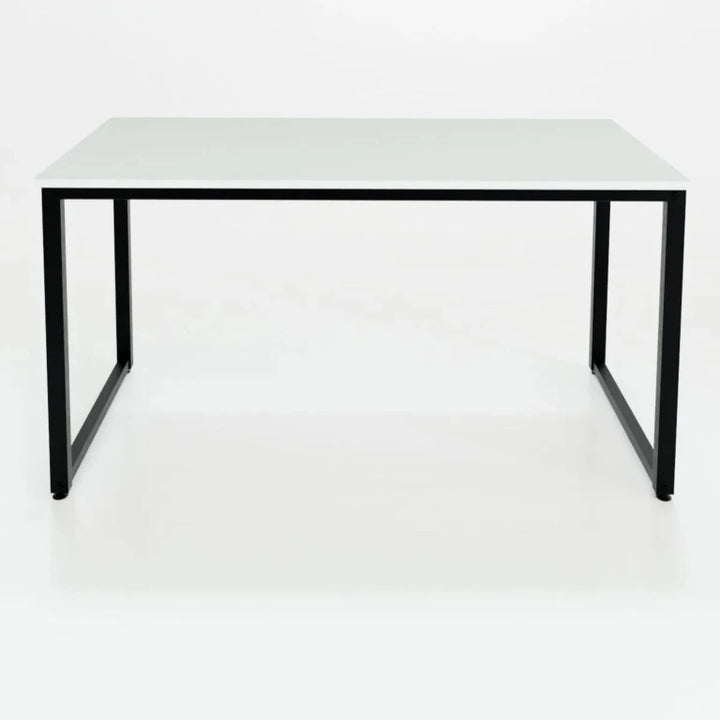 ORBIX – Minimalist Writing Desk with metallic Frame