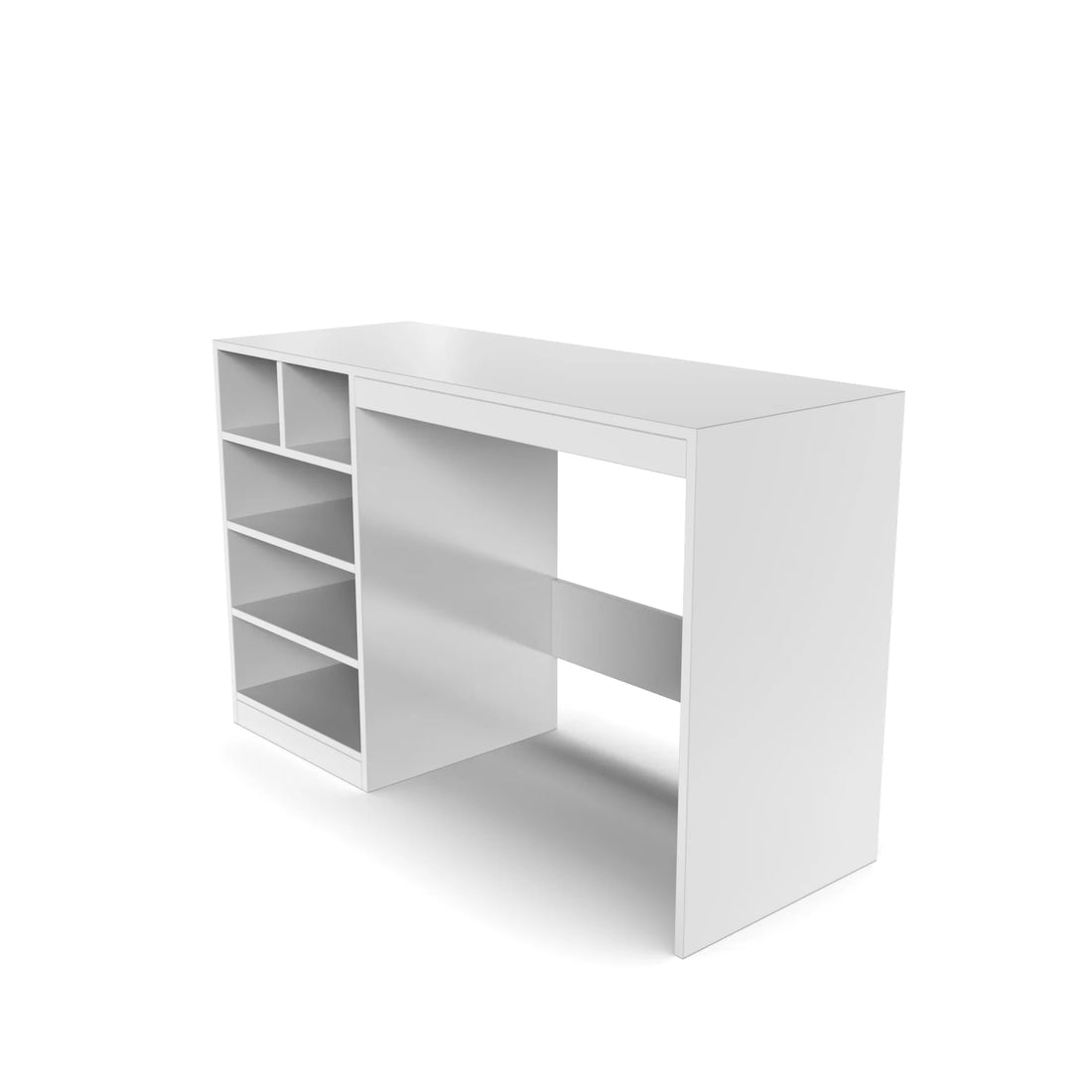 Franklin Laptop Table - Frosty White