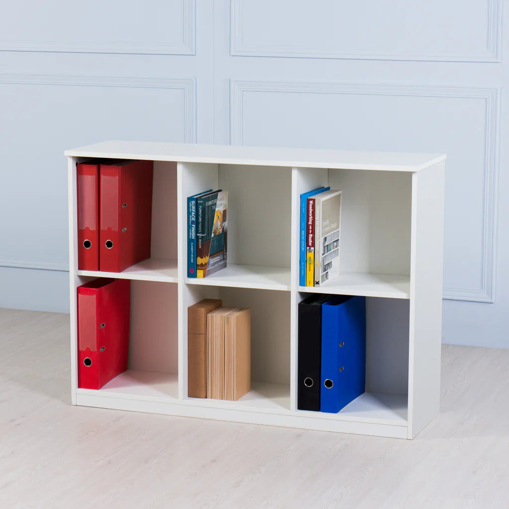 3 Door Storage Cabinet in White