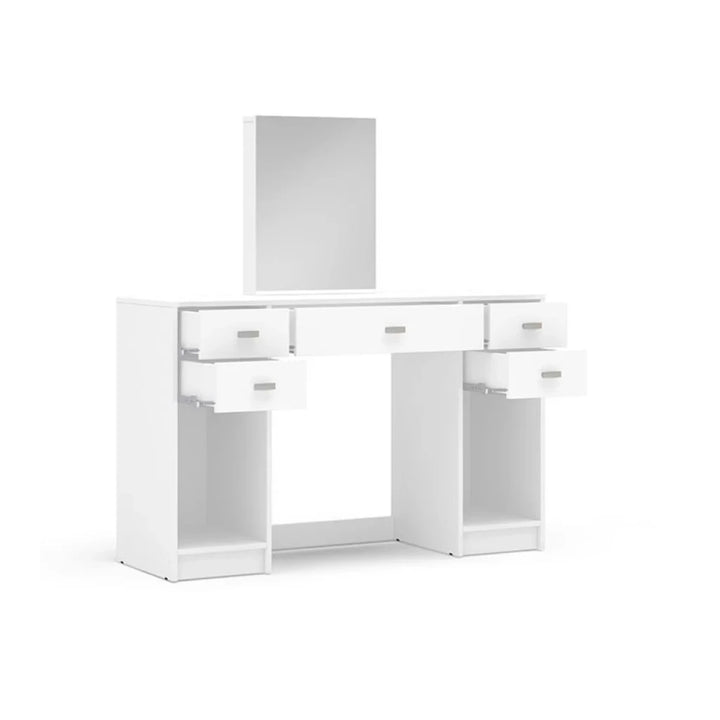 COLLINS – Vanity Table With Drawers & Shelves