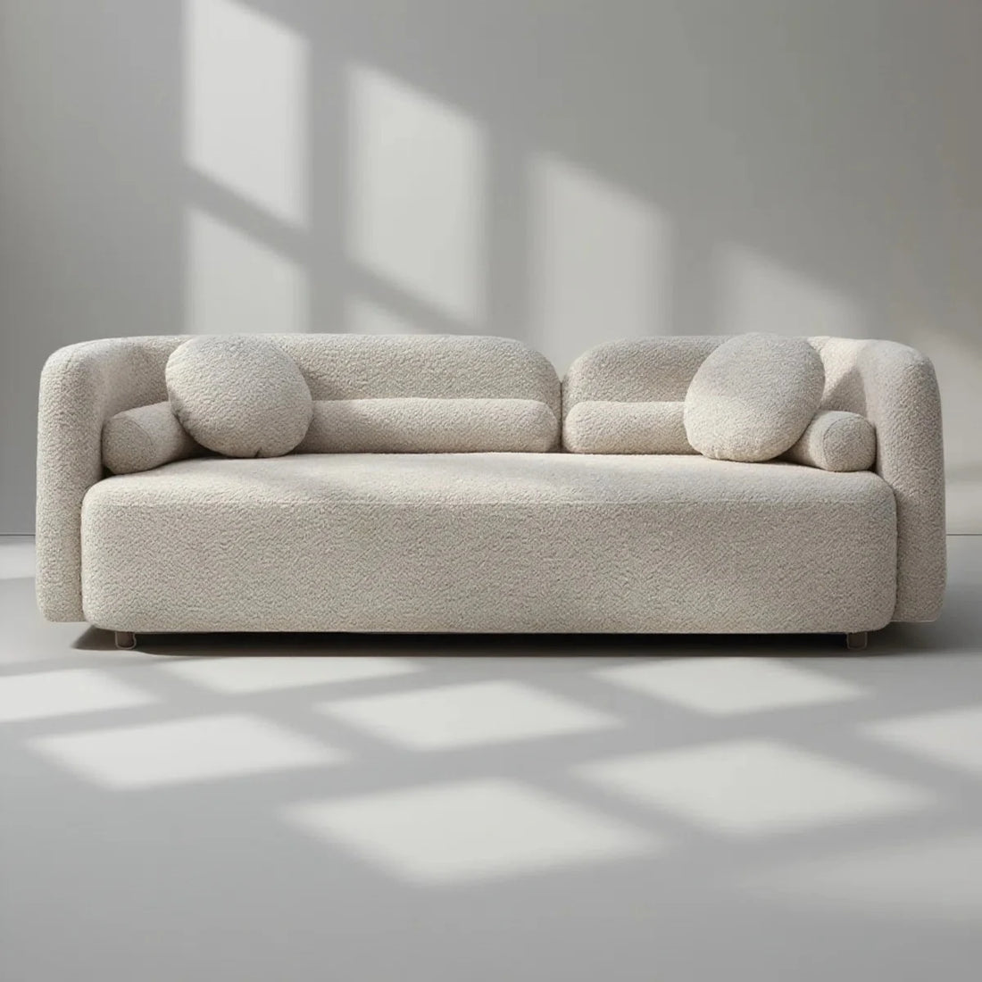 SEROVA – Modern Curved Style Three Seater Couch