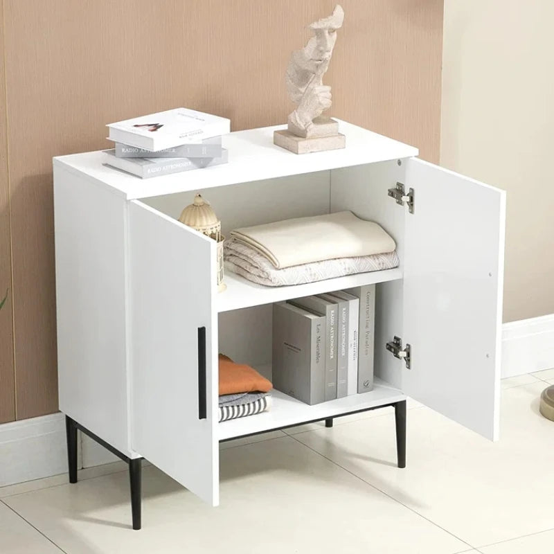 ARTIS – Two Door Storage Cabinet White