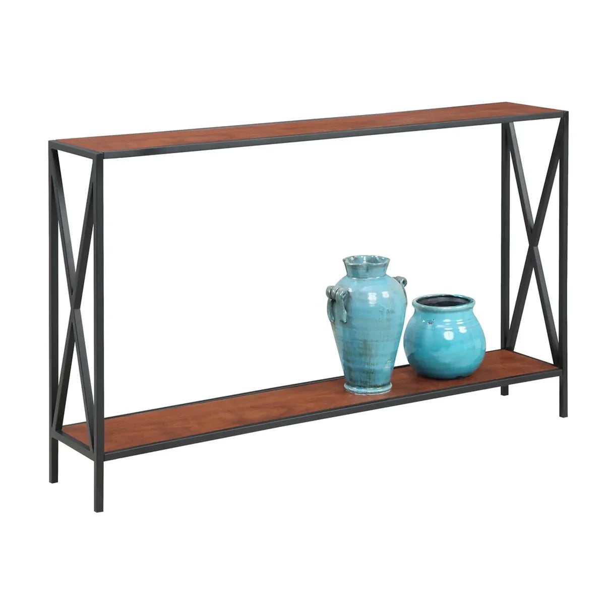 Cross Design Console Table