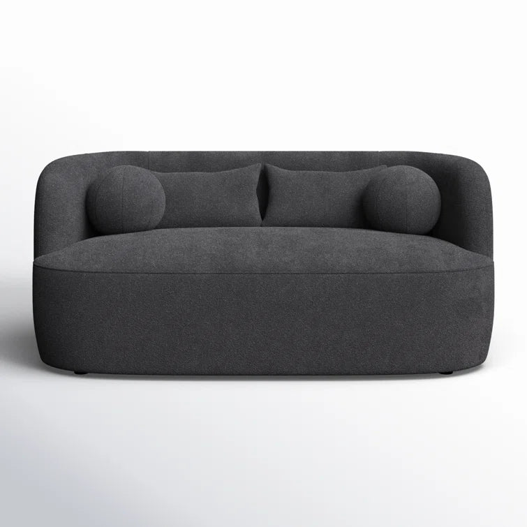 LUSTRA – Urban Style Dark Grey Two Seater Couch