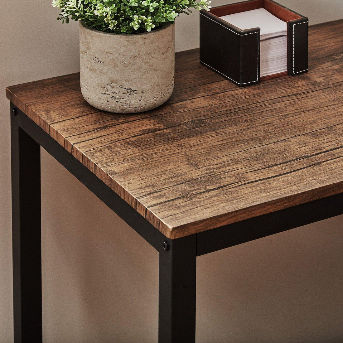 Industrial L Shaped Desk