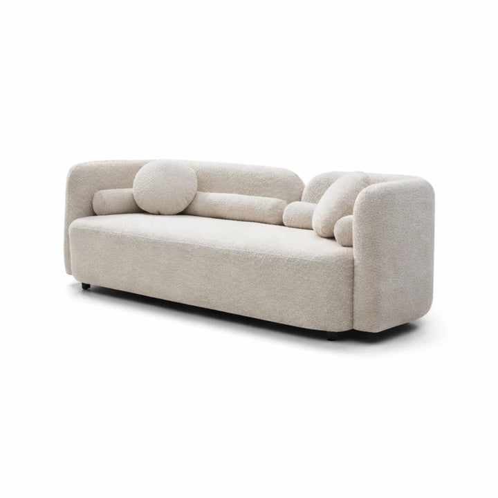 SEROVA – Modern Curved Style Three Seater Couch