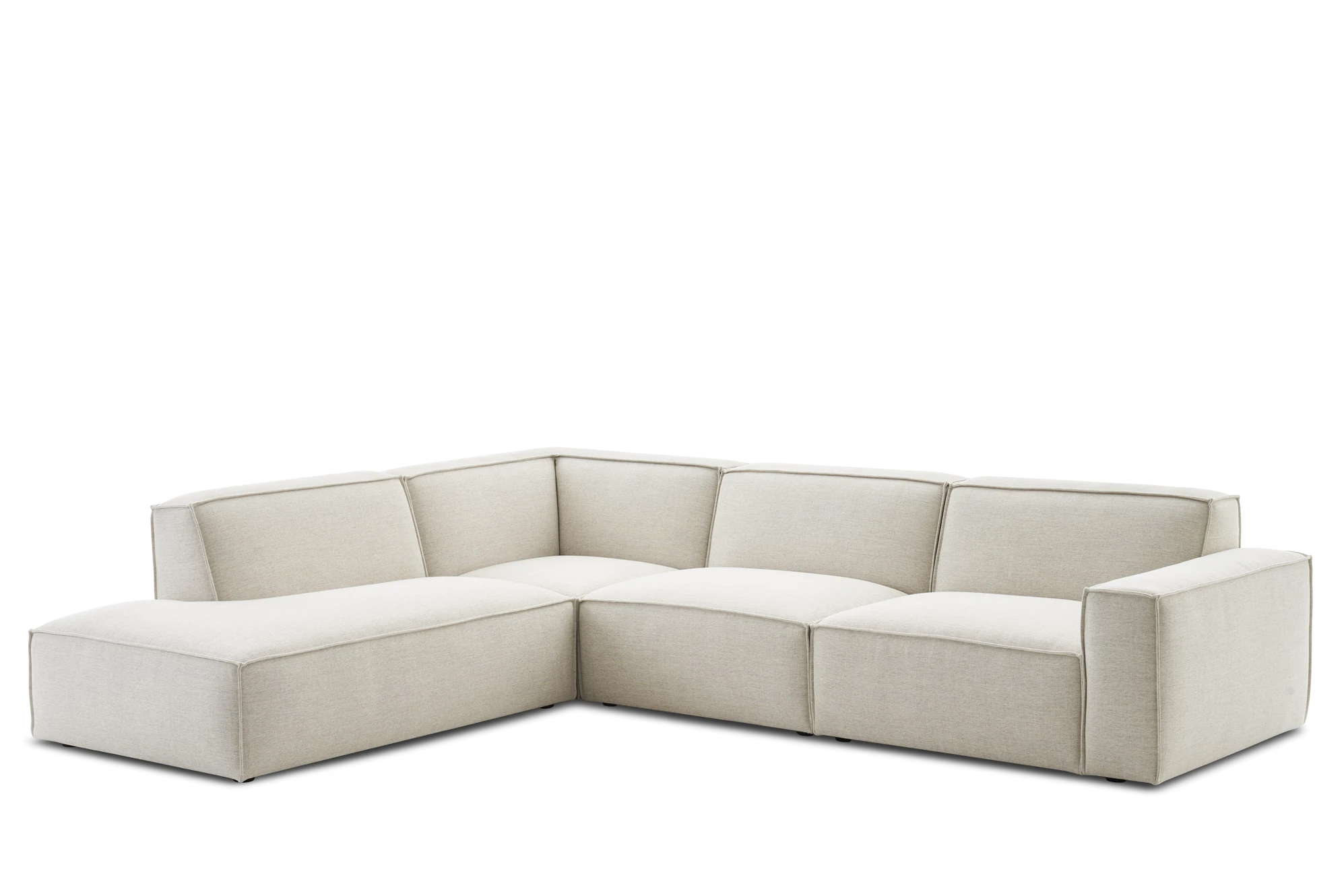 CREZIA – Contemporary Style L-Shape Sectional Sofa
