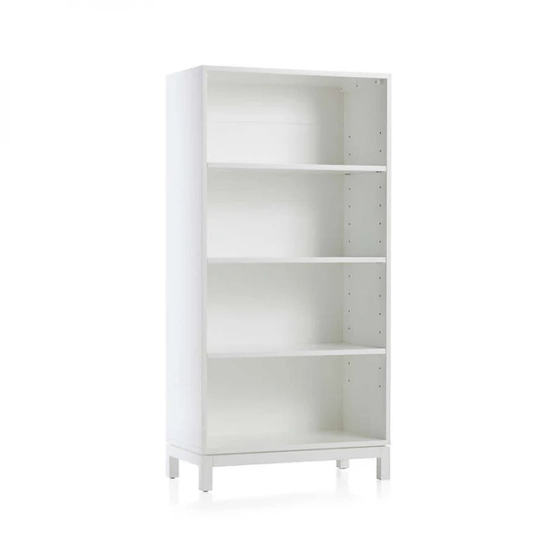 PLANK – White Wide Shelves Kids Bookcase