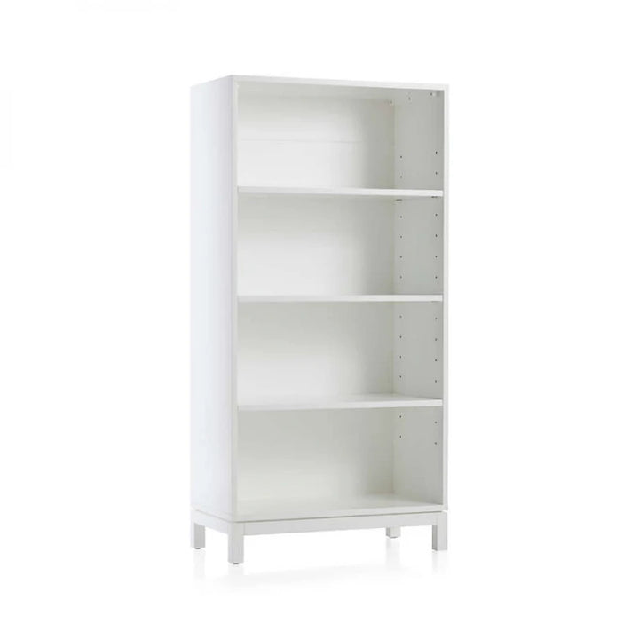 PLANK – White Wide Shelves Kids Bookcase