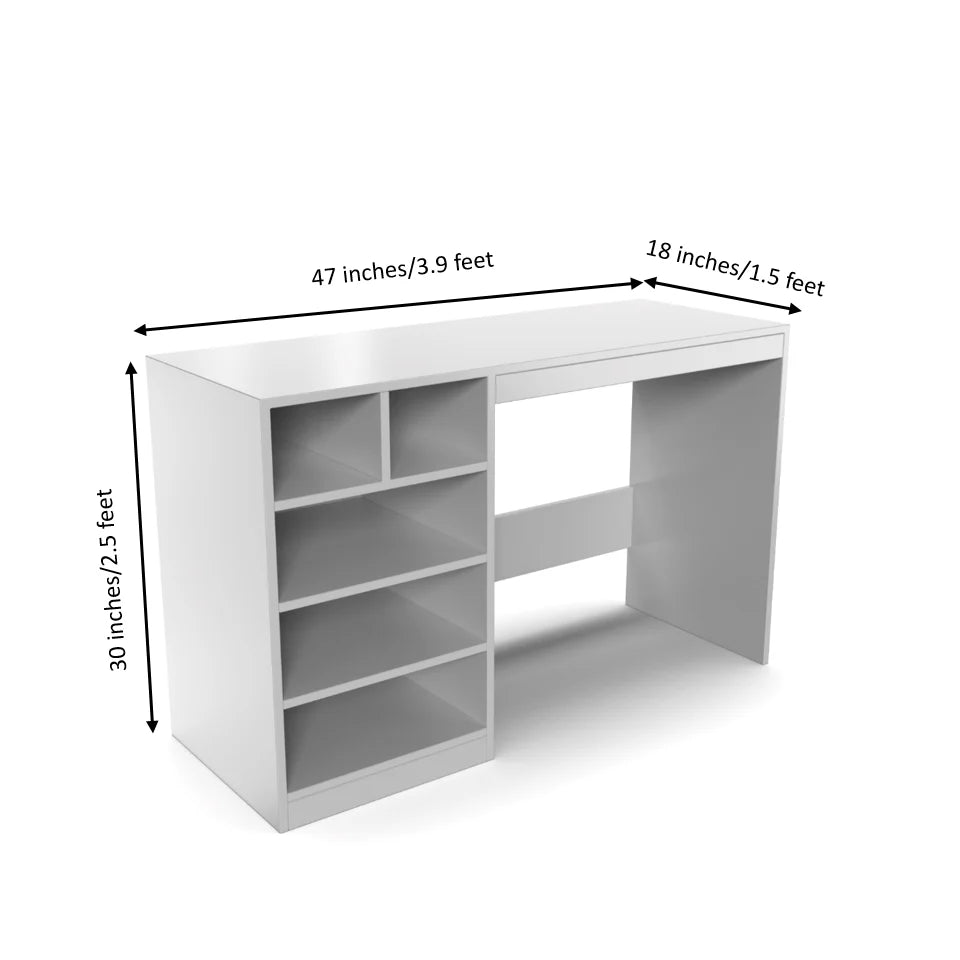 Franklin Laptop Table - Frosty White