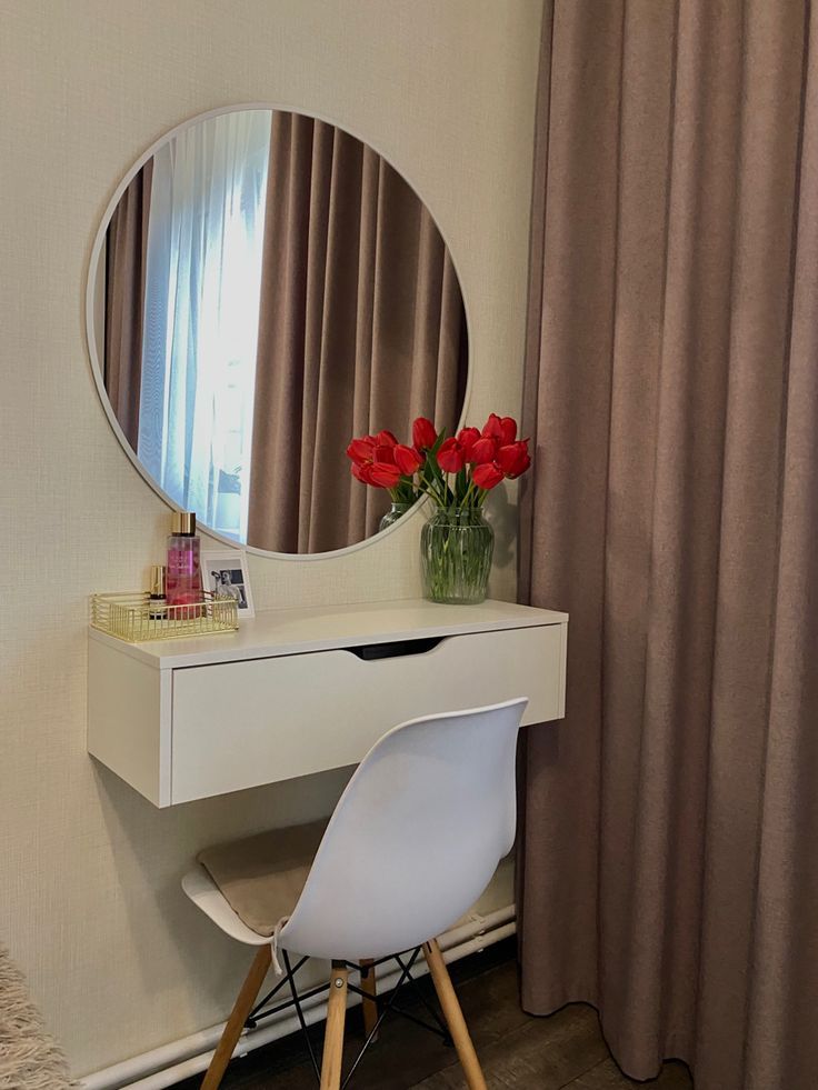 Flush-Front Wall-Hung Vanity Shelf with Top Center Notch